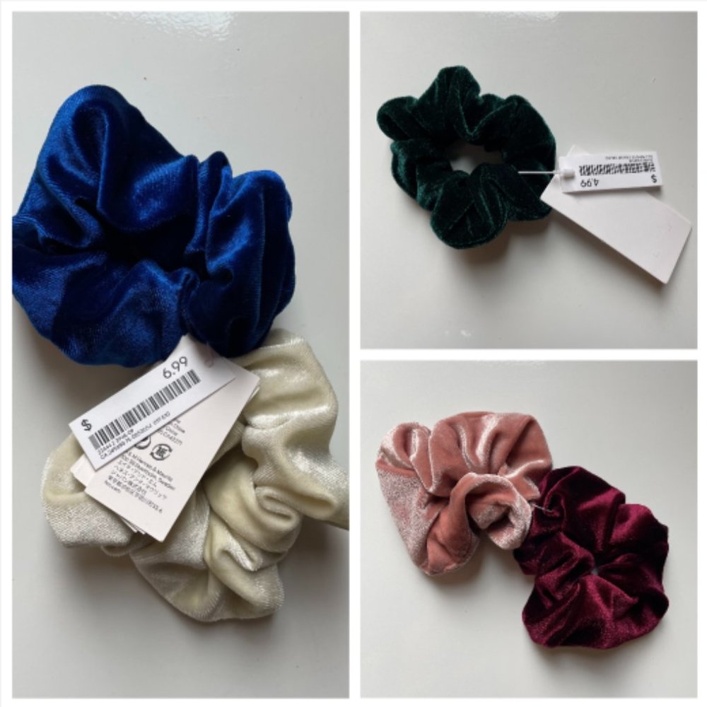 H&M scrunchies bundle